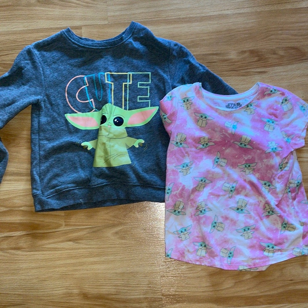 Girls baby yoda bundle